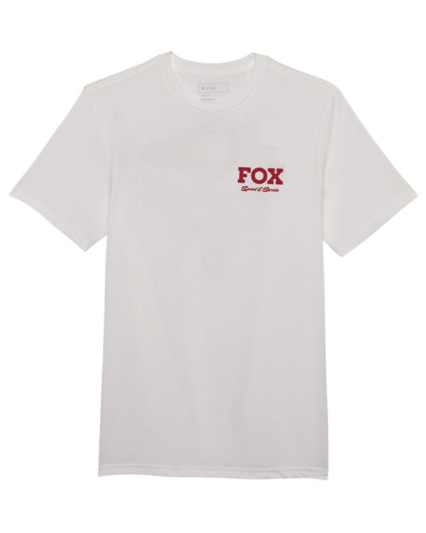 Foxracing Speed & Service Premium Tee - Optic White - 32924-190