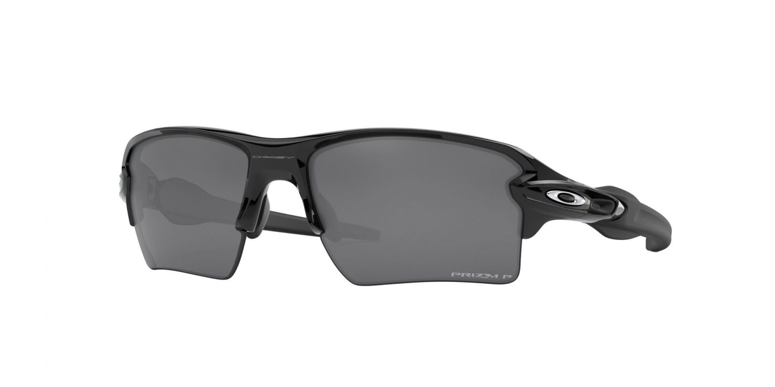 Oakley Flak 20 Xl Polished Black Prizm Black Polarized Sunglasses 