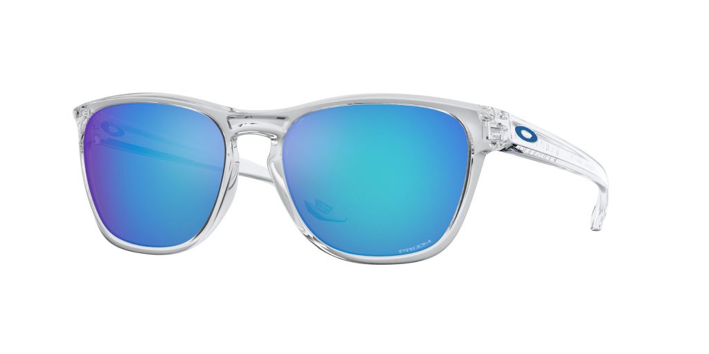 Oakley Manorburn – Polished Clear – Prizm Sapphire Sunglasses – Ten-Eighty