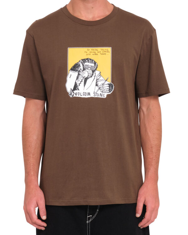 Volcom Chimp Tee - Wren - A3532413-WRE